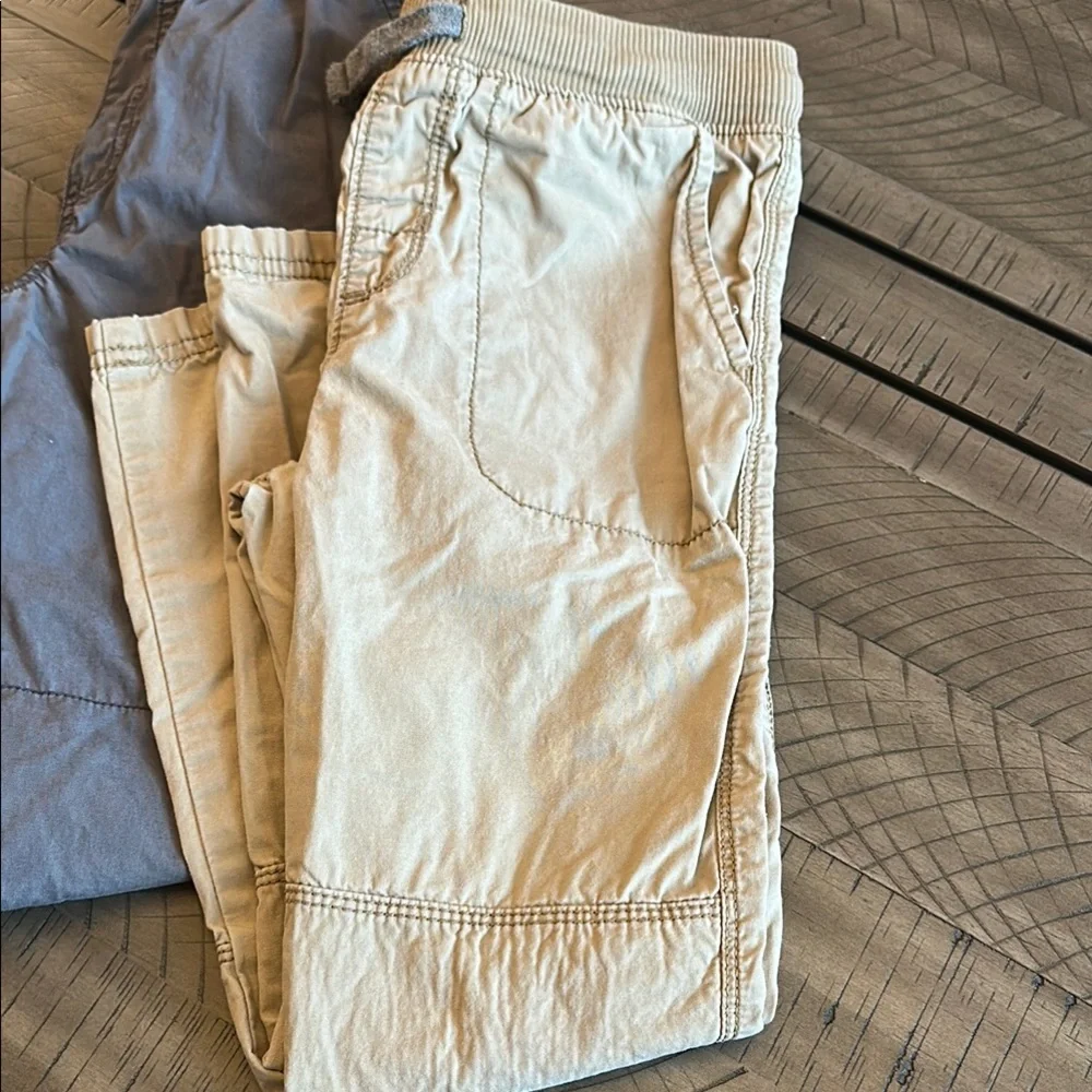 BUNDLE- Carter's Khaki and Gray Cotton Pants Relaxed Fit